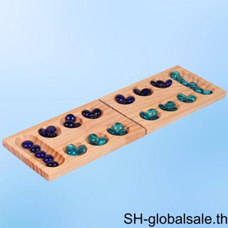 เกมกระดาน Mancala 1/2/3 แอฟริกัน 2 เกม สําหรับผู้ใหญ่ทั้งครอบครัว