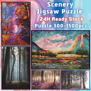 📣พร้อมส่ง📣【Scenery】jigsaw puzzle-จิ๊กซอว์-300-1000-ชิ้น- ชิ้นของเด็ก จิ๊กซอว์ไม้ 1000 ชิ้น จิ๊กซอว์ 1000 ชิ้นสำหรับผู้ใหญ่ จิ๊กซอ จิ๊กซอว์ 500 ชิ้น🧩30 จิ๊กซอว์ 1000 ชิ้น สำหรับ ผู้ใหญ่ ตัวต่อจิ๊กซอว์ จิ๊กซอว์ การ์ตูน