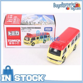 [Original] Takara Tomy TOMICA Hong Kong Minibus Toyota COASTER Red Scale 1/89 Diecast car