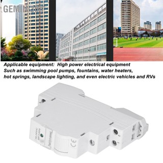 Gemini308 Wifi Smart Energy Meter เรียลไทม์ปัจจุบันแรงดันไฟฟ้า Power Monitoring 1 Gang Single Control มิเตอร์ไฟฟ้า AC 100-240V