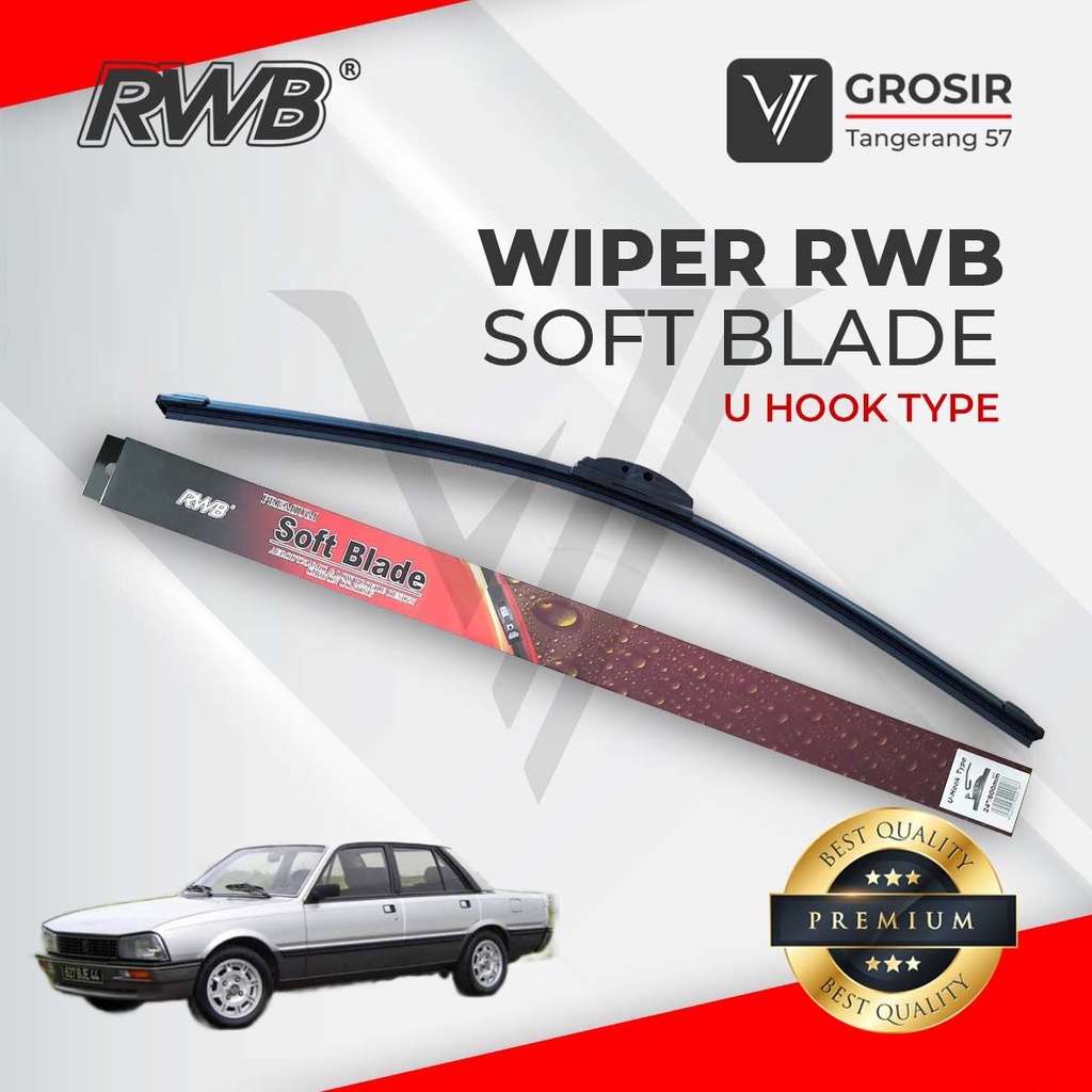 Peugeot 505 Soft Blade RWB WIPER 2 ชิ้น
