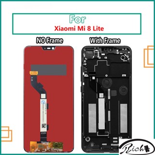 อะไหล่หน้าจอสัมผัส LCD 6.26 นิ้ว สําหรับ Xiaomi Mi 8 Lite Xiaomi Mi8 Lite Mi 8X