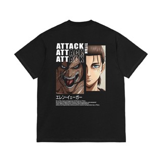 Z-prjct Anime Attack On Titan Eren Jaeger Black Limited Edition T-Shirt | Z-PRJCT T-Shirt Anime Attack On Titan Ere_01