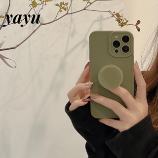 yayu เคสซิลิโคน iphone วินเทจ โมรันดี วงเล็บ TPU case 11 pro สําหรับ 14/13/12 pro รวมทุกอย่าง ป้องกันการตก ZDL0043