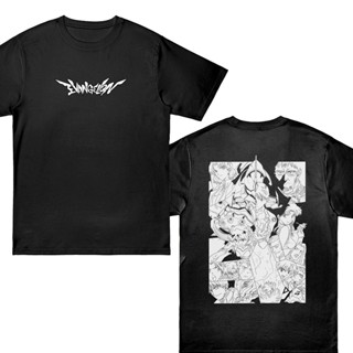 T-shirt เสื้อยืด พิมพ์ลายอนิเมะ Geon Genesis Evagelion End สําหรับผู้ชาย S-5XL