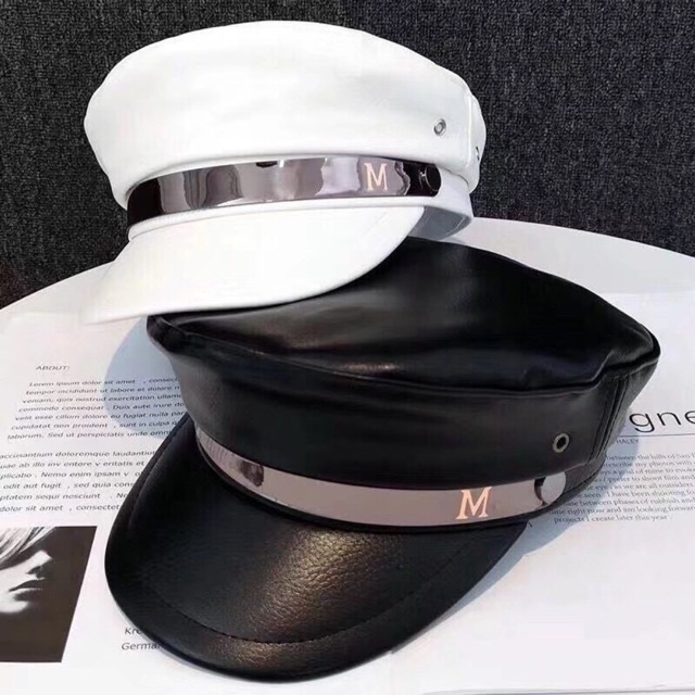 หมวกหนังกะลาสี - Beret - Baret - แว่น Baker Boy Captain st