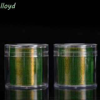 Lloyd สายเอ็นตกปลา แบบยางไนล่อน เคลือบฟลูออโรคาร์บอน ลายพราง 3D