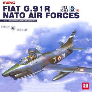 Meng เครื่องบินประกอบ DS-004S Fiat G.91 R NATO Air Power 1/72