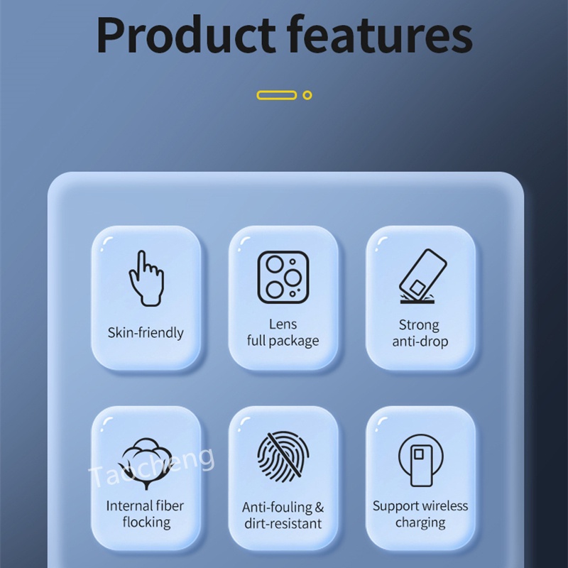 เคสโทรศัพท์มือถือ ซิลิโคนนิ่ม TPU สีพื้น แฟชั่น สําหรับ Realme C55 NFC RealmeC55 4G 2023 - รูปที่ 2