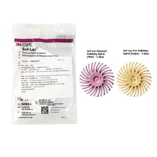 3M ESPE Dental Sof-Lex Contouring and Polishing System 5092-I RA Mandrels Refill pack Finishing Strip