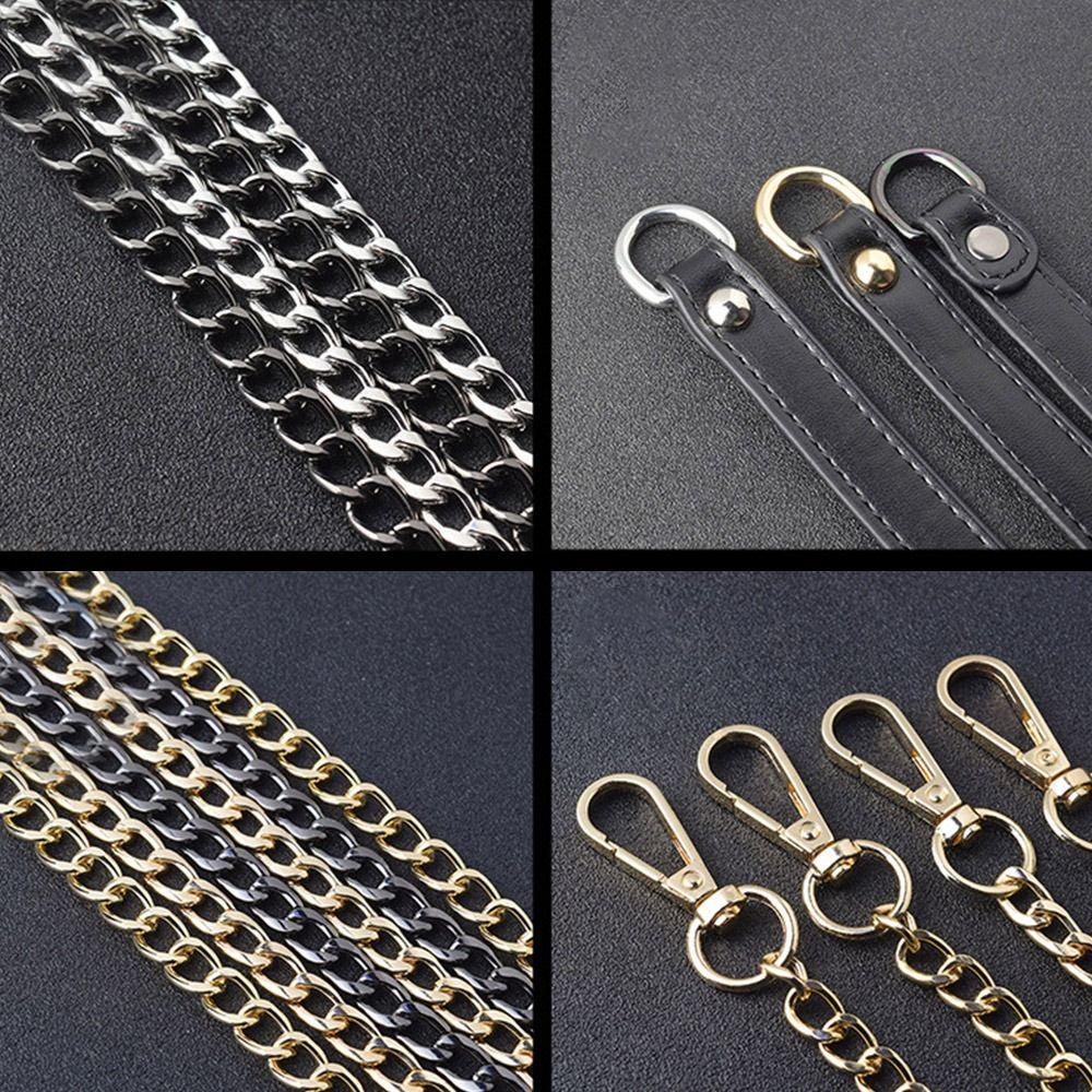 HOBBYIN สายโซ่โลหะอัลลอย ทนทาน ขนาด 120 ซม. สําหรับกระเป๋าถือ DIY