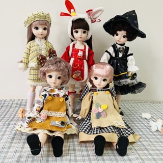 ตุ๊กตาเจ้าหญิงน่ารัก 1/6 BJD ข้อต่อถอดได้ 23 ข้อต่อ 30 ซม. สําหรับเด็กผู้หญิง DIY