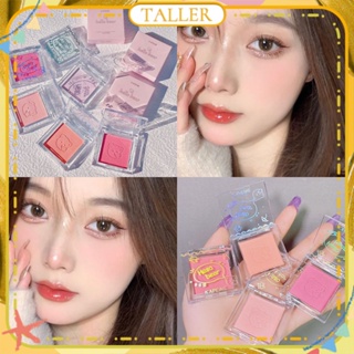 ✧ Ready Stcok Kapeine Monochrome Blush Palette Vigor Matte Lightweight Natural Delicate Non Fly Powder Waterproof Long Lasting Eye Makeup สูง6สี