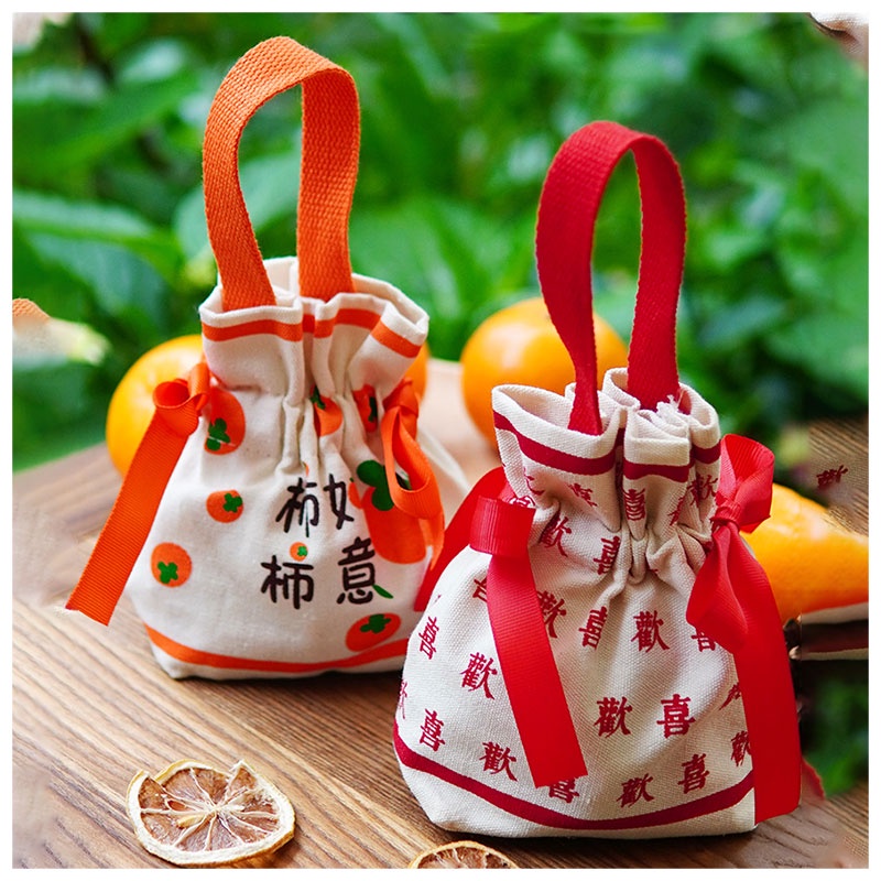 Mousoon กระเป๋าผ้าใบของที่ระลึกสร้างสรรค์ในเครื่องรัดตัว Hello กระเป๋าของขวัญแต่งงานสายรัดรัดตัวน่ารัก