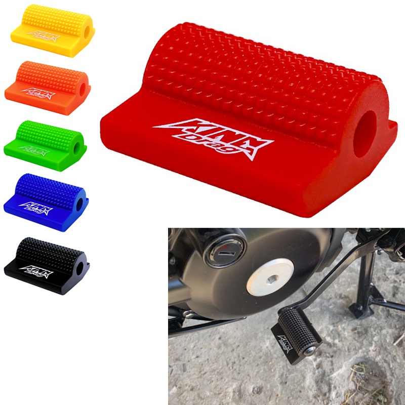 REALZION สําหรับ R15 V2 V3 R3 Mt15 Mt09 Rc200 Duke200 Y15zr Rs150r Lc135 Vf3I รถจักรยานยนต์ Universal Shift เกียร์ Lever เหยียบรองเท้า Protector ยาง Getah Sarung 1 PC