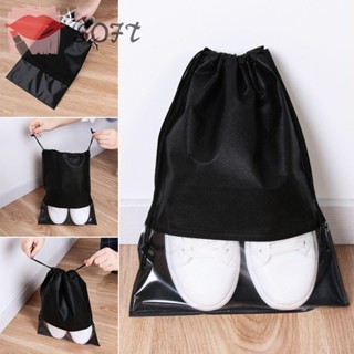 กระเป๋าใส่รองเท้า แบบพกพา ของใช้ในครัวเรือน แบบไม่ทอ