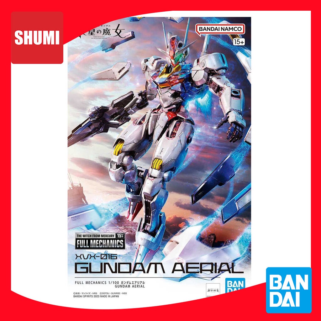 Bandai FULL MECHANICS 1/100 GUNDAM AERIAL 4573102650900 B3