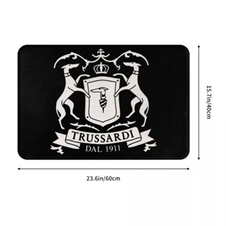 ใหม่ พร้อมส่ง Trussardi (1) พรมปูพื้นห้องน้ํา ผ้าสักหลาด กันลื่น ดูดซับน้ําได้ดี แห้งเร็ว 16x24 นิ้ว สําหรับห้องน้ํา โต๊ะกาแฟ ห้องนั่งเล่น โซฟา ห้องนอน