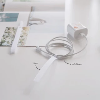 Omocha | Cable tie ที่รัดสายไฟ ที่รัดสายชาร์จและหูฟัง เซท 10 ชิ้น