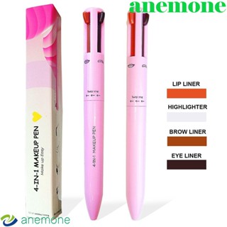 Anemone 4 In 1 ปากกาอายไลเนอร์ กันน้ํา ติดทนนาน 4 In 1 สําหรับผู้หญิง