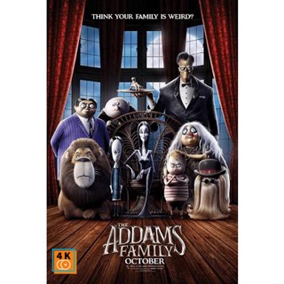 หนัง DVD ออก ใหม่ The Addams Family 2019 ตระกูลนี้ผียังหลบ (เสียง ไทย/อังกฤษ ซับ ไทย/อังกฤษ) DVD ดีวีดี หนังใหม่