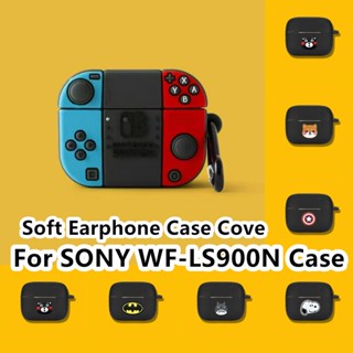 【imamura】เคสหูฟัง แบบนิ่ม ลายการ์ตูน สําหรับ Sony WF-LS900N Sony LinkBuds S
