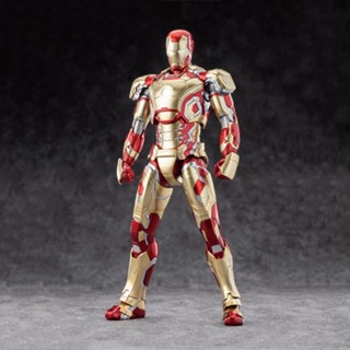 โมเดลประกอบ Yumo Road 80049 Marvel Avengers 1/9 Iron Man Iron Man MK42 Mecha ของเล่นสําหรับเด็ก