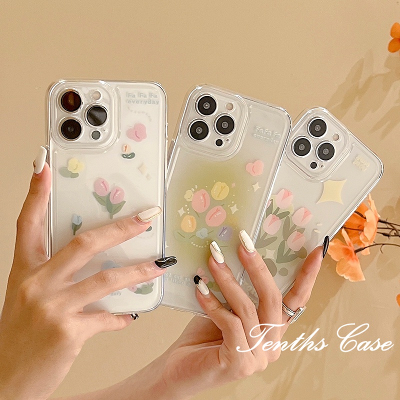 เคสโทรศัพท์มือถือ ลายดอกไม้ สีชมพู สําหรับ Samsung A14 A04s A23 A53 A13 A03 A03s A12 A22 A32 A52 A50 A50s A30s