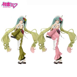 โมเดลฟิกเกอร์ VOCALOID Hatsune Miku Matcha ของเล่นสําหรับเด็ก