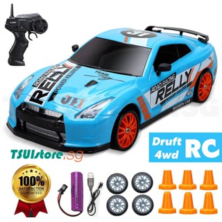 ของเล่นรถแข่งบังคับ 4WD Off Road RC AE86 ความเร็วสูง พร้อมรีโมตคอนโทรล