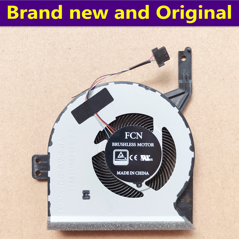 พัดลมระบายความร้อน cpu ใหม่สําหรับ Asus FL8000 FL8000U X542 X542U series 13N1-26P0211 13NB0FD0T04111