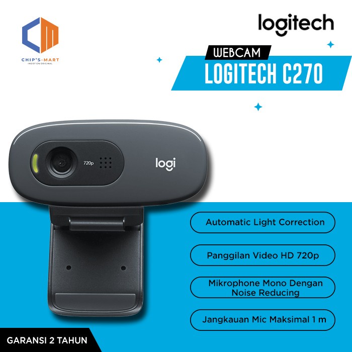 Logitech WebCam C270 HD - ของแท้ 100%