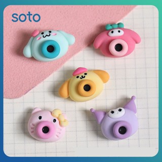 ♫Sanrio อุปกรณ์เสริมสำหรับกล้อง Diy Handmade โทรศัพท์มือถือกรณีถ้วย Hairpin รถตกแต่งสำหรับของขวัญ Patch วัสดุขายส่ง