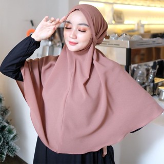 | Hasna Bergo INSTANT JUMBO Premium ฮิญาบฮิญาบ Maryam Bergo Premium Matt Beautycrepe Grade A Soft Fashion Muslim Women