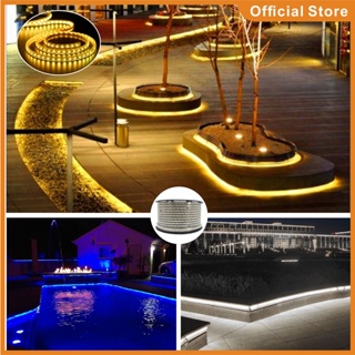 หลอดไฟส่องสว่าง ไฟเส้น  LED Strip light 220V ไฟสายยางท่อแบน ไฟท่อ ไฟแถบเดี่ยว กันน้ำ ไฟประดับตกแต่ง ไฟตกแต่งบ้าน