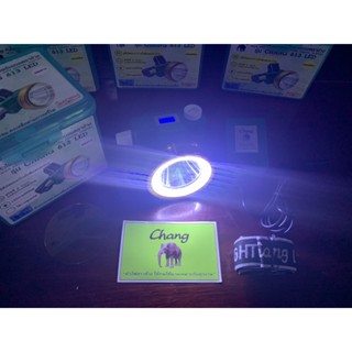 Light ไฟฉายคาดหัว 613 chang 613 Led รุ่นหมุนหรี่ และปุ่มกดในตัว