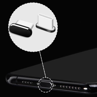 ปลั๊กเสียบชาร์จโทรศัพท์ กันฝุ่น Type-C โลหะ หลากสี กันน้ํา สําหรับ Samsung Huawei Xiaomi