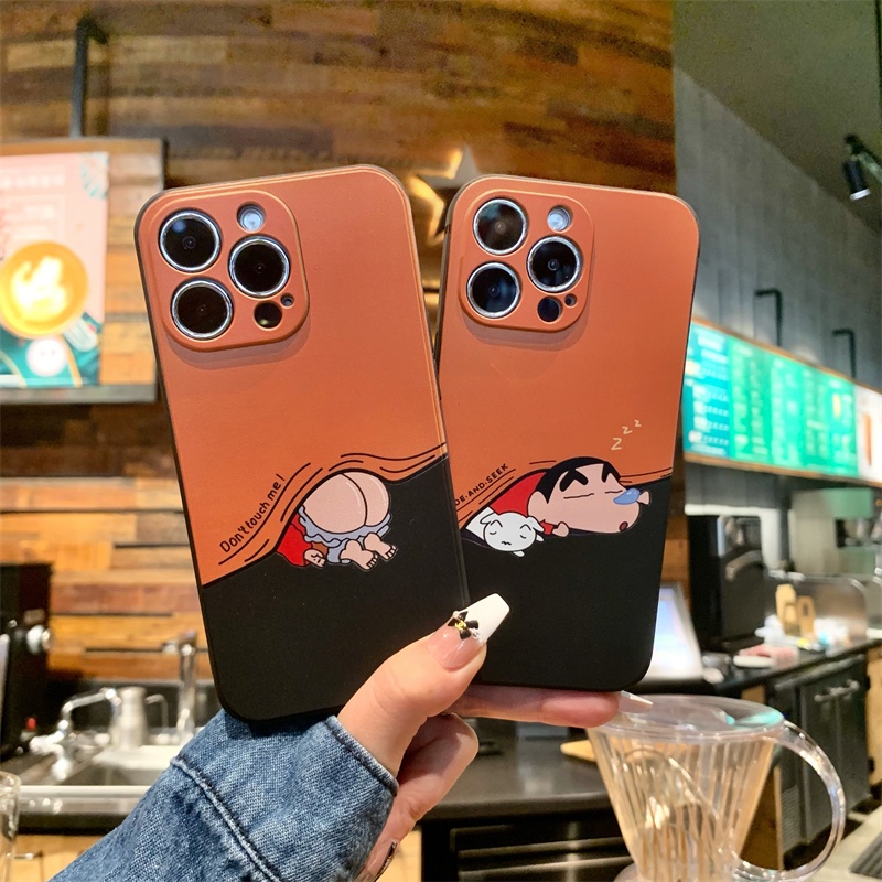 เคสโทรศัพท์มือถือแบบนิ่ม ลายการ์ตูนชินจัง สําหรับ OPPO reno 8T 7 2 3 4 5 6 pro 8 Z 2Z 4Z 5Z 7Z 8Z 2F