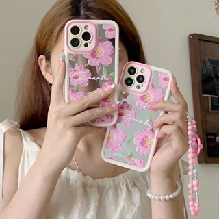 เคสโทรศัพท์มือถือ Tpu นิ่ม ลายดอกไม้ สําหรับ iPhone 12promax 13promax 14 14promax 14pro 11tpu 12pro 13pro