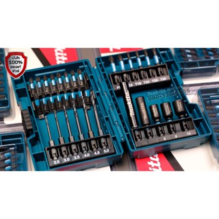 ของใช้สำหรับช่าง MAKITA E-06622 ชุดดอกไขควง 33 ชิ้น + BOX (BLACK) Oxide US Version