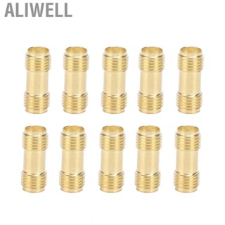 Aliwell Coax Line Connector Set OFC RF Coaxial Cable Adapter for