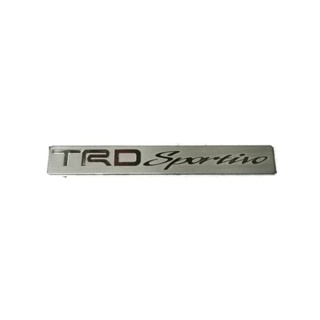 โลโก้ TRD SPORTIVO, TRD เพลทติดสปอยเลอร์ ขนาด 7x1cm สวยๆๆงานดีๆๆ*** **จัดส่งเร้ว