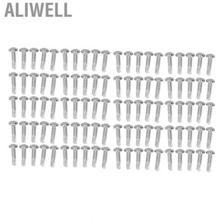 Aliwell Selfdrilling Screws Mounting Screws Silver Resistant Fasteners Wide