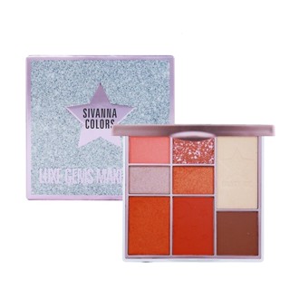 Sivanna Colors Luxe Gems Makeup Kit HF5035 ซีเวียน่า พาเลทแต่งหน้า