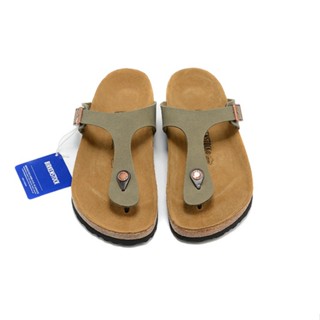 Birkenstock Arizona รองเท้าแตะ รองเท้าชายหาด หนัง กันลื่น แฟชั่น สําหรับผู้ชาย ผู้หญิง