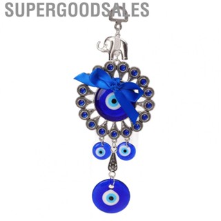 Supergoodsales Blue Eye Pendant Hanging Blue Eye Keychain Wearable Durable Lucky Style