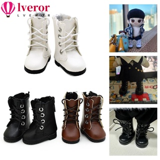 Lveror รองเท้าบูทยาวถึงเข่า 3 สี สําหรับตุ๊กตา 1/6BJD 1 คู่