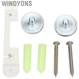 Windyons Wall Bracket  Elegant Look Bar  Wall Mount Concealed Design Space Saving  for Long