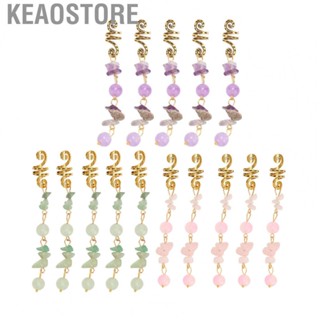 Keaostore Hair Dreadlock Jewelry  5pcs Sturdy Spring Exquisite Pendant Hair Jewelry  for Wedding