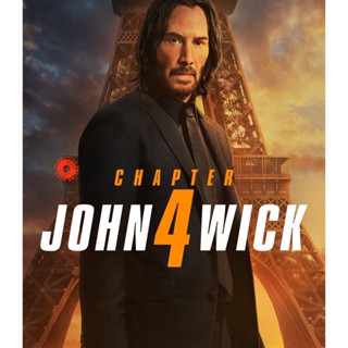 Blu-ray John Wick 4 (2023) แรงกว่านรก 4 (เสียง Eng | ซับ ไทย) Blu-ray